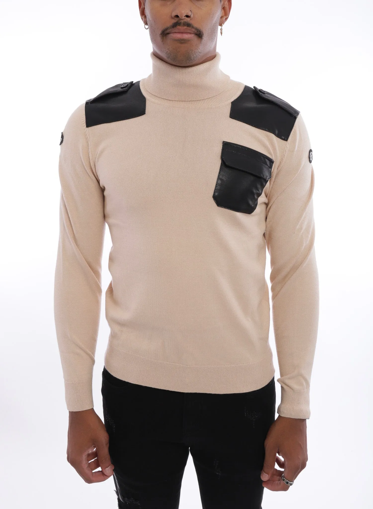 Burke Turtleneck - Cream