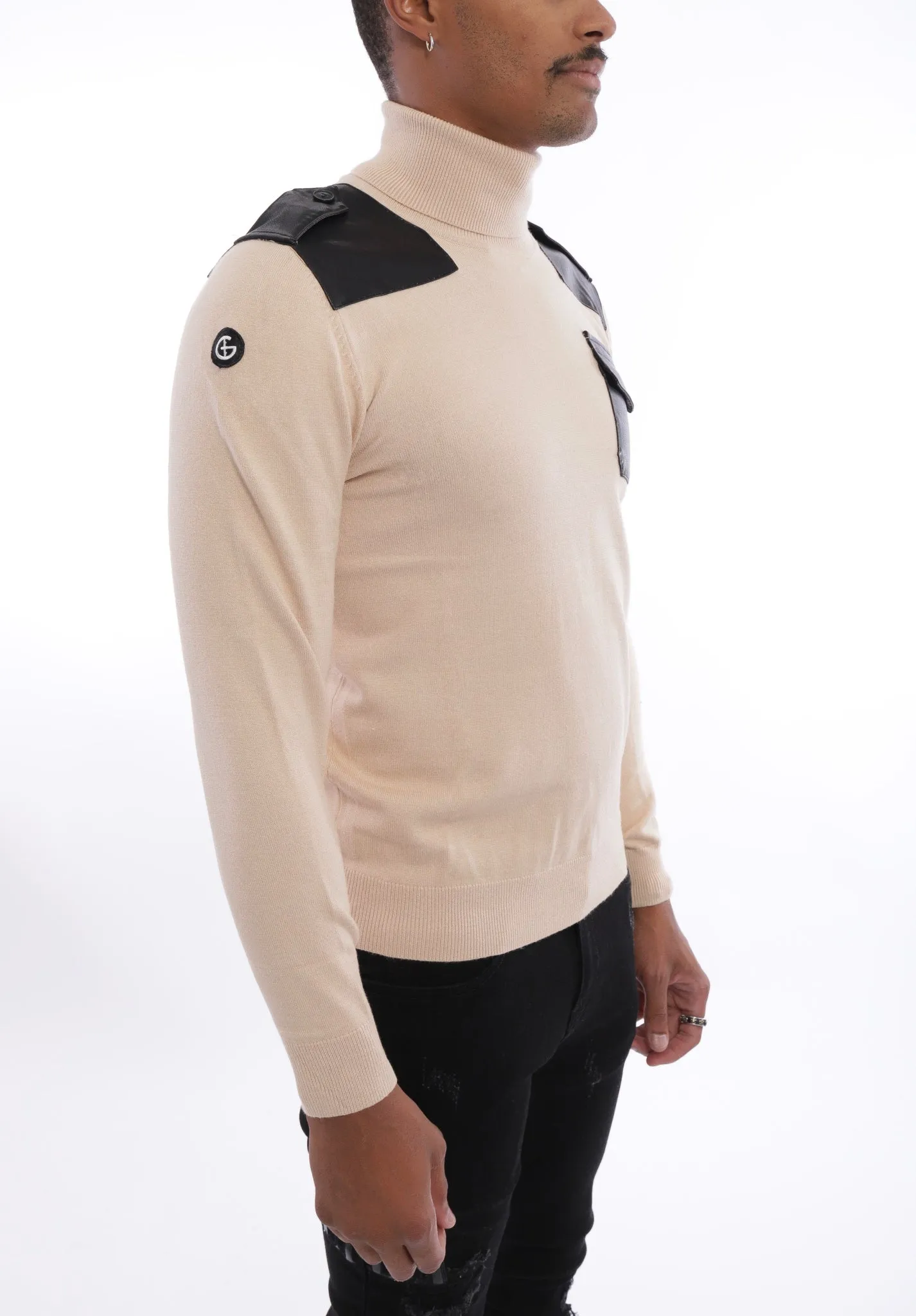 Burke Turtleneck - Cream