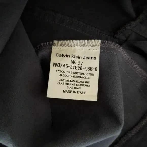 Calvin Klein Jeans Pencil Skirt Gray Size S Small