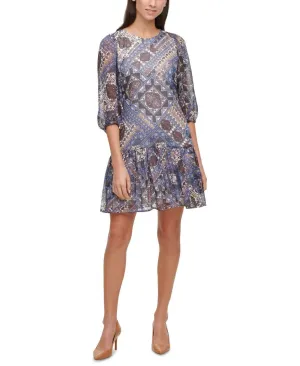 Calvin Klein Women's Printed Shift Dress