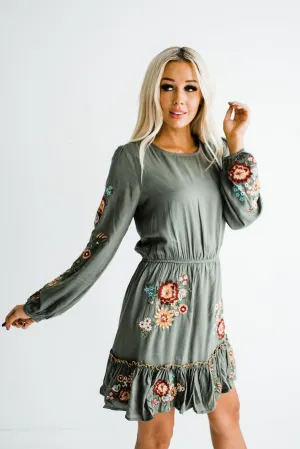 Cammy Dress in Olive