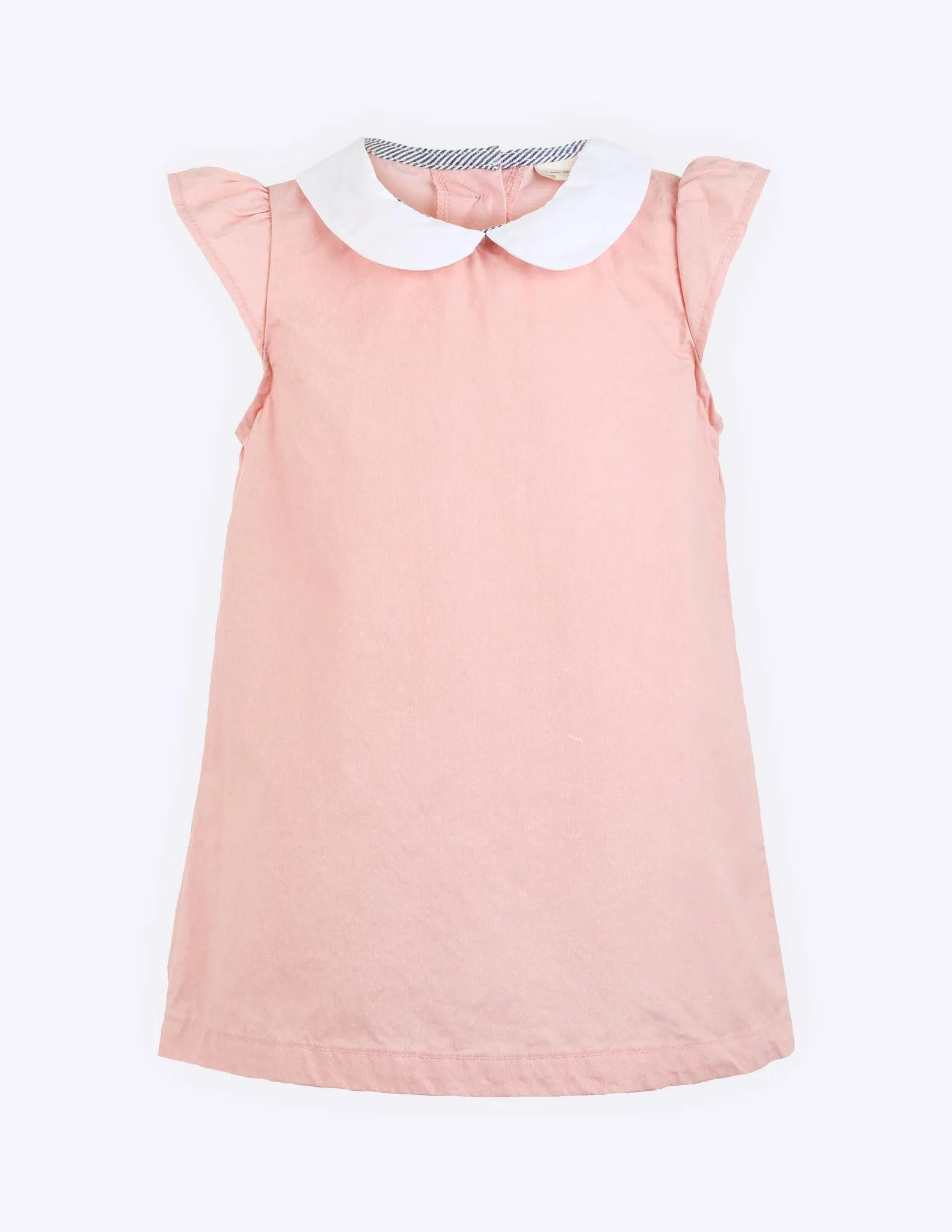 Cap Sleeve Shift Dress Pink