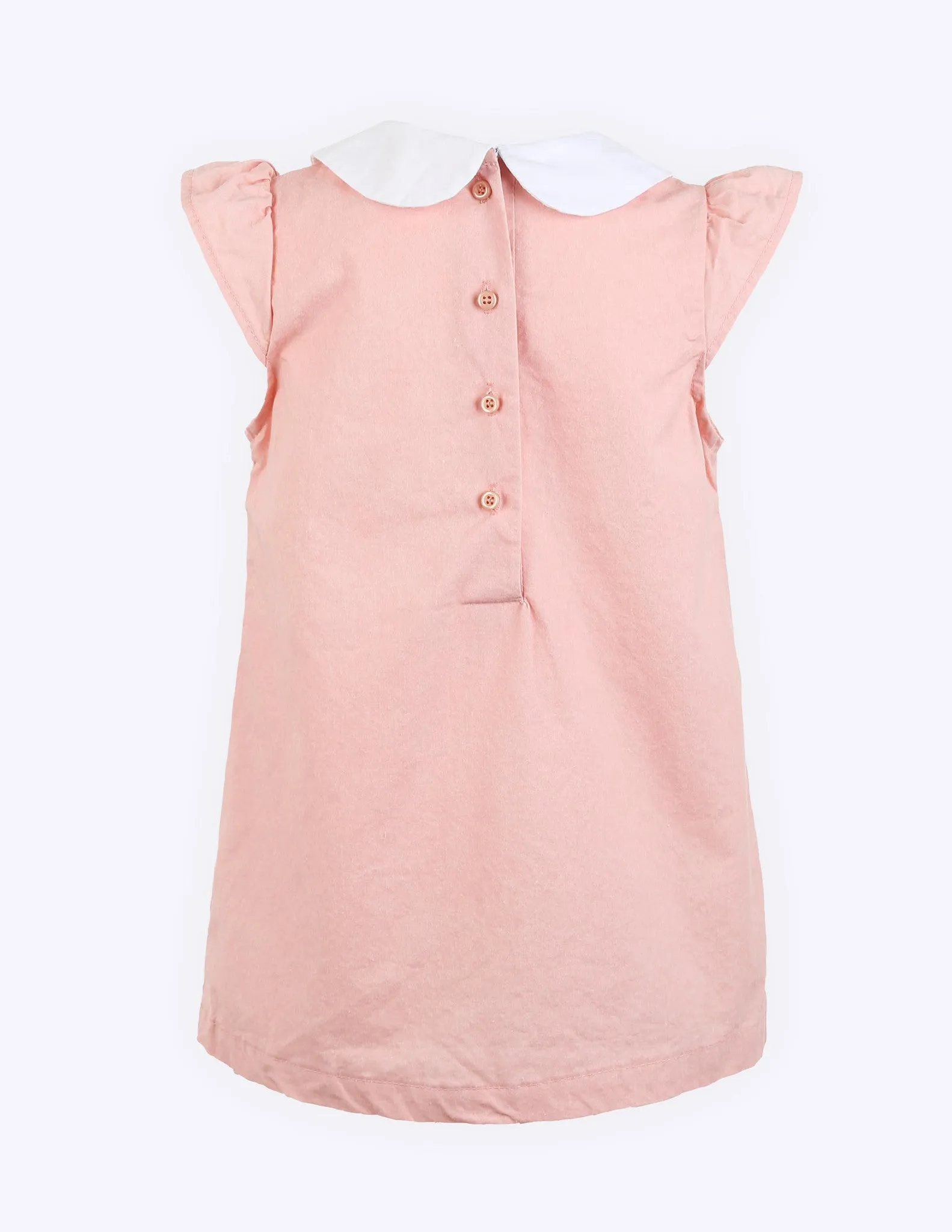 Cap Sleeve Shift Dress Pink