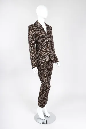Cheetah Print Suit