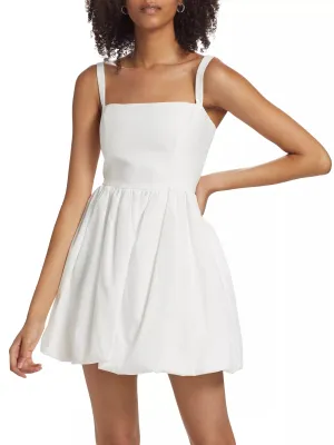 Christine Bubble-Hem Minidress