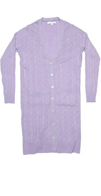 Classic Long Cable Sweater