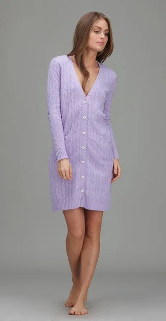 Classic Long Cable Sweater