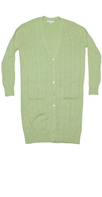 Classic Long Cable Sweater