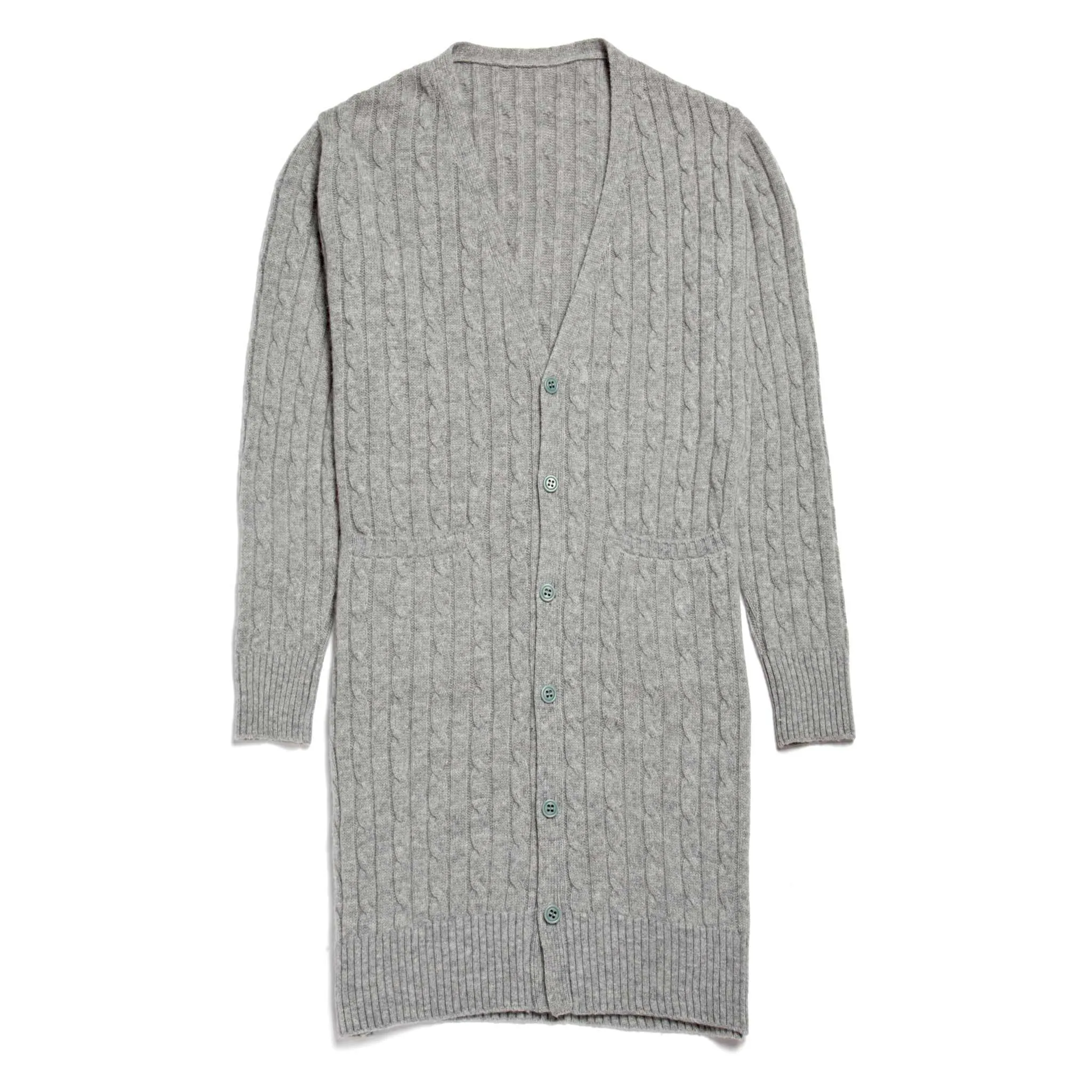 Classic Long Cable Sweater