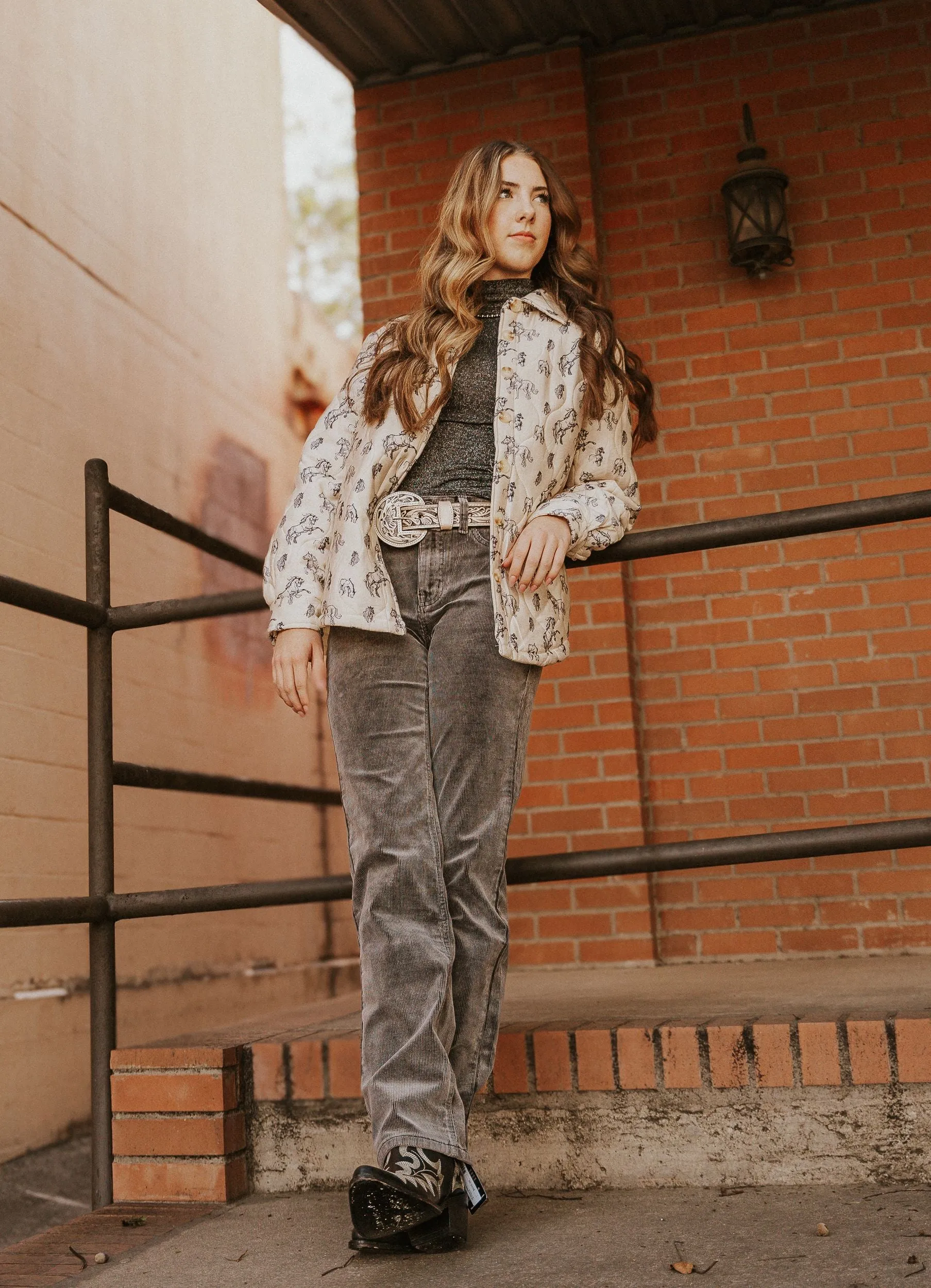 Corduroy Bargain Modest Boot BW1PD04757