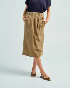 corduroy pencil skirt