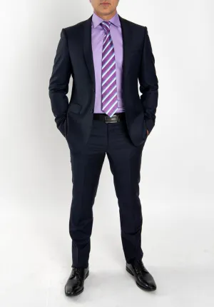 Cosiani Navy Slim Fit Wool Cashmere Suit