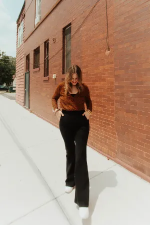 courtney top in cheetah