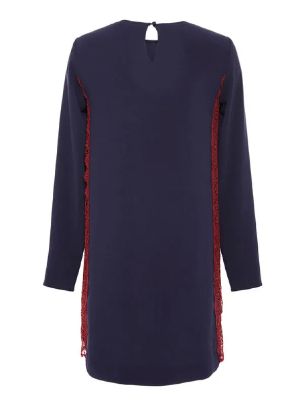 Crepe Shift Lindsey Dress