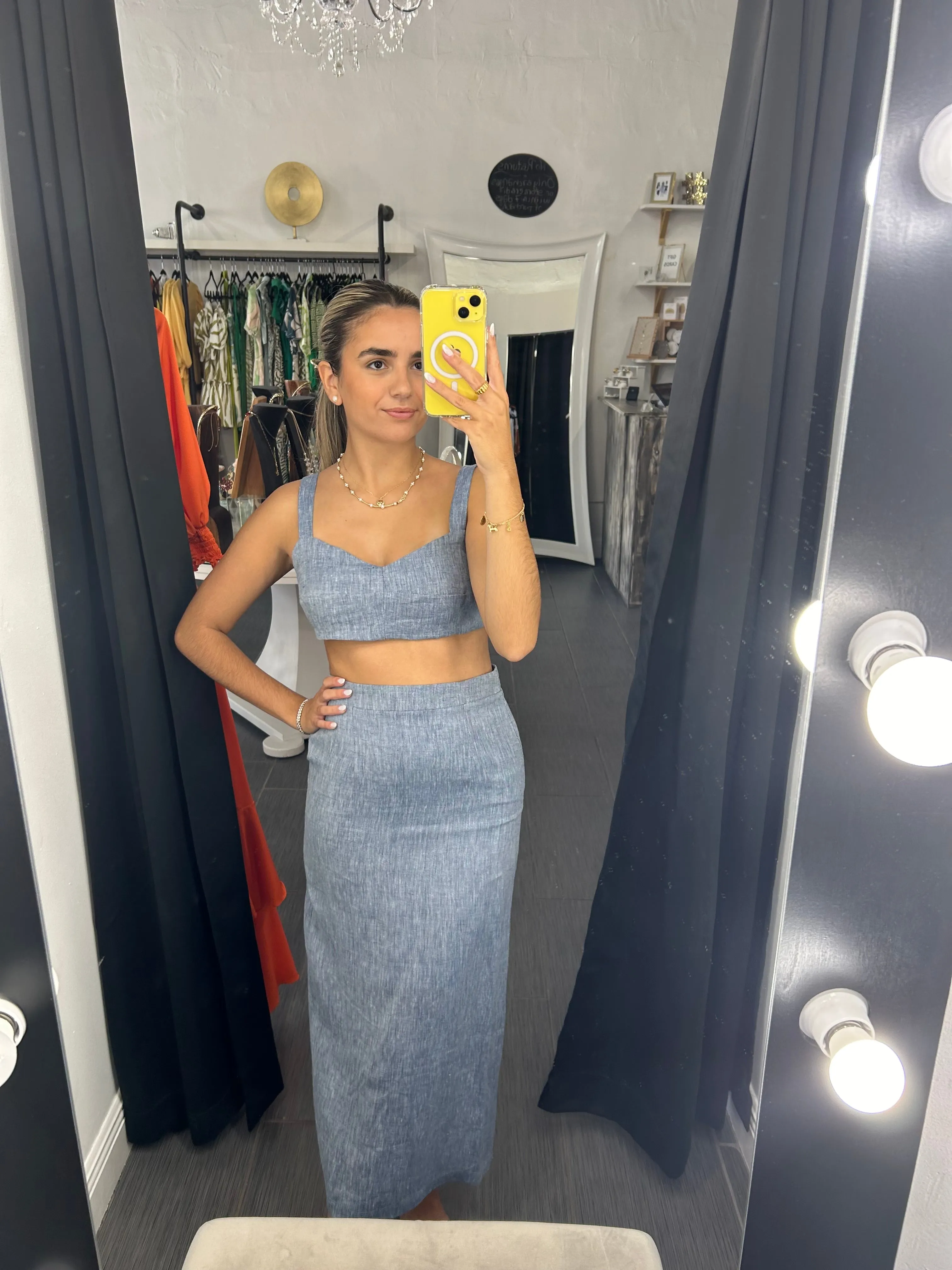 Cres Skirt Set