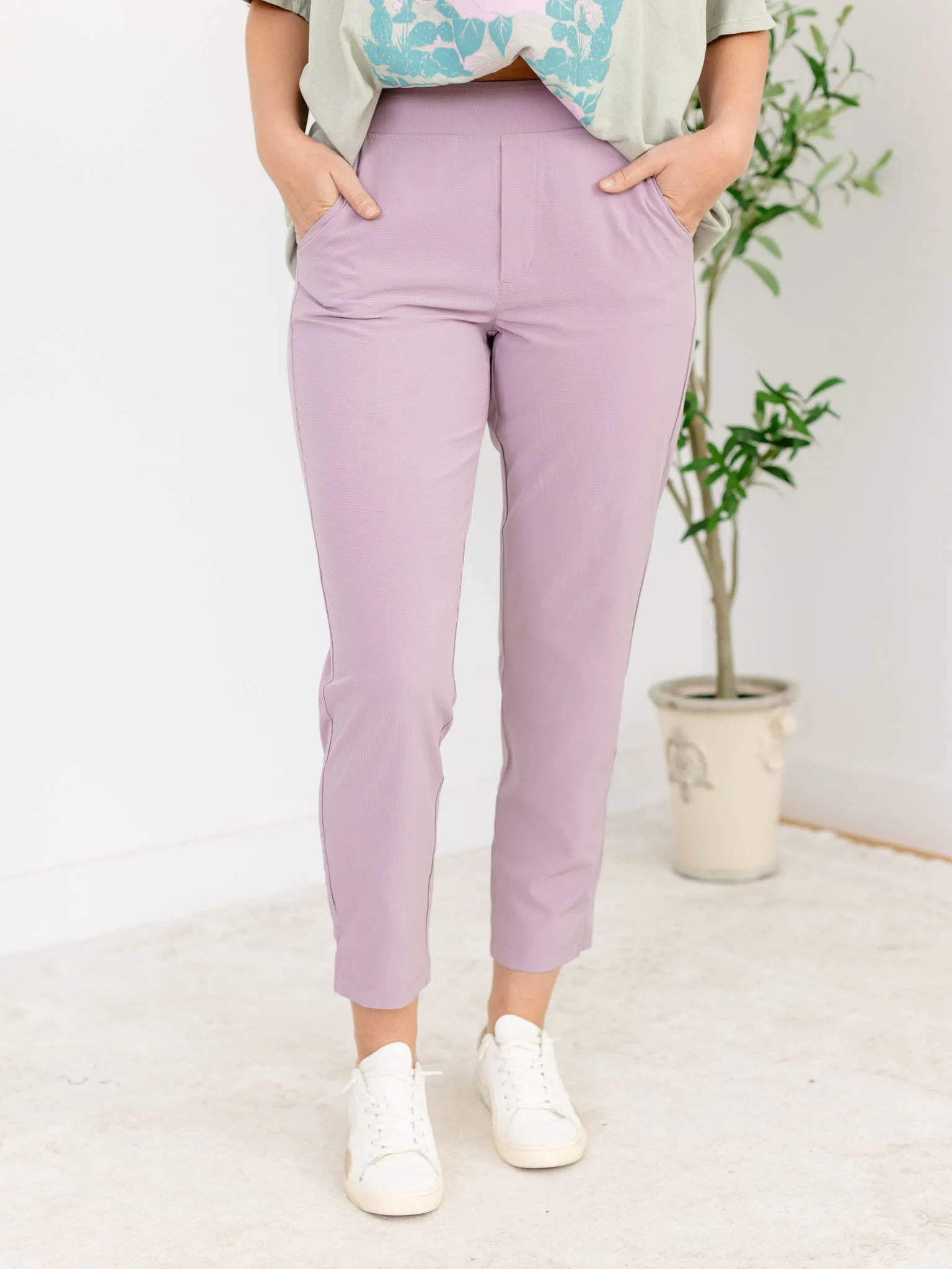 Crinkle Woven Pant