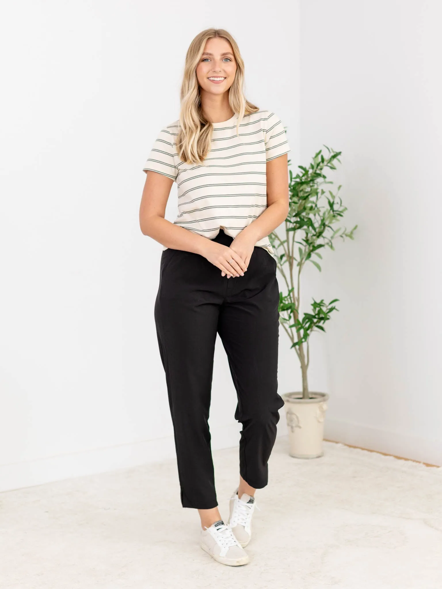 Crinkle Woven Pant