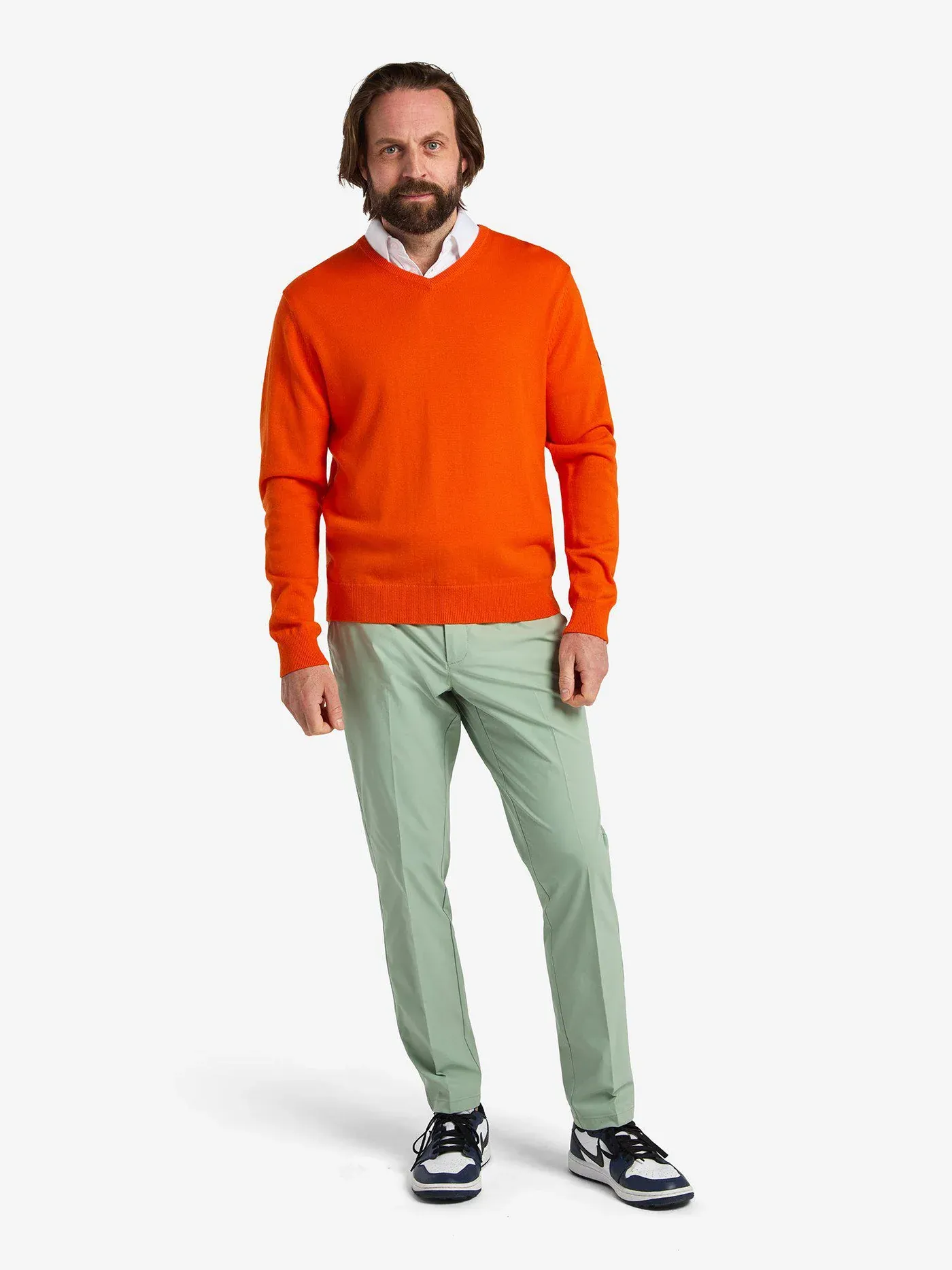 Cross Men's CLASSIC V-NECK SWEATER - KOI