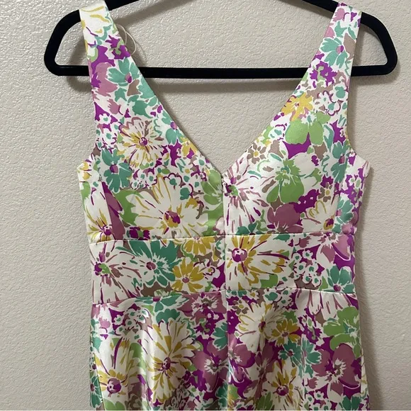 Cynthia Howie Sz 8 Floral Spring Dress