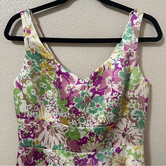 Cynthia Howie Sz 8 Floral Spring Dress