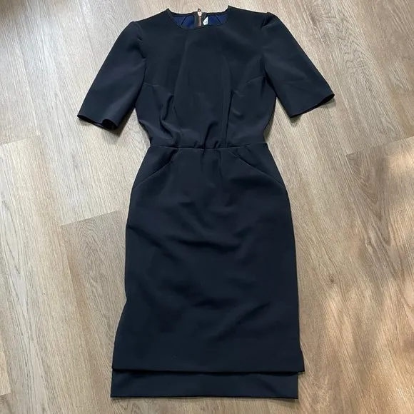 DAI London Fundamental Shift Dress size UK 6 / US 0 2 XS black career