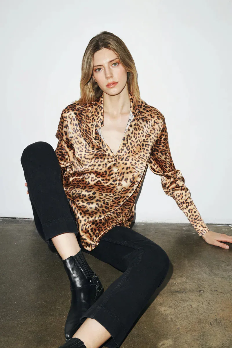 DARIA FRENCH CUFF BLOUSE 022125