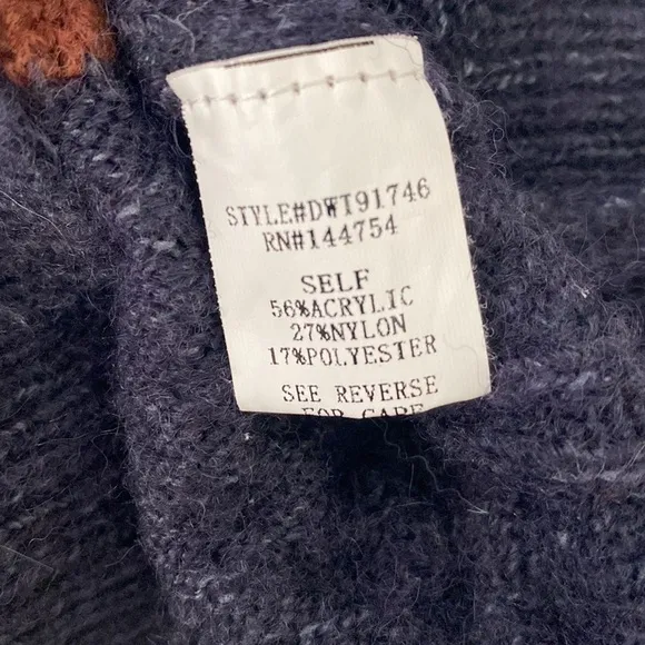 DAVI &amp; DANI Turtleneck Long Bell Sleeve Sweater