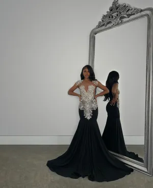 Dayan Gown Black
