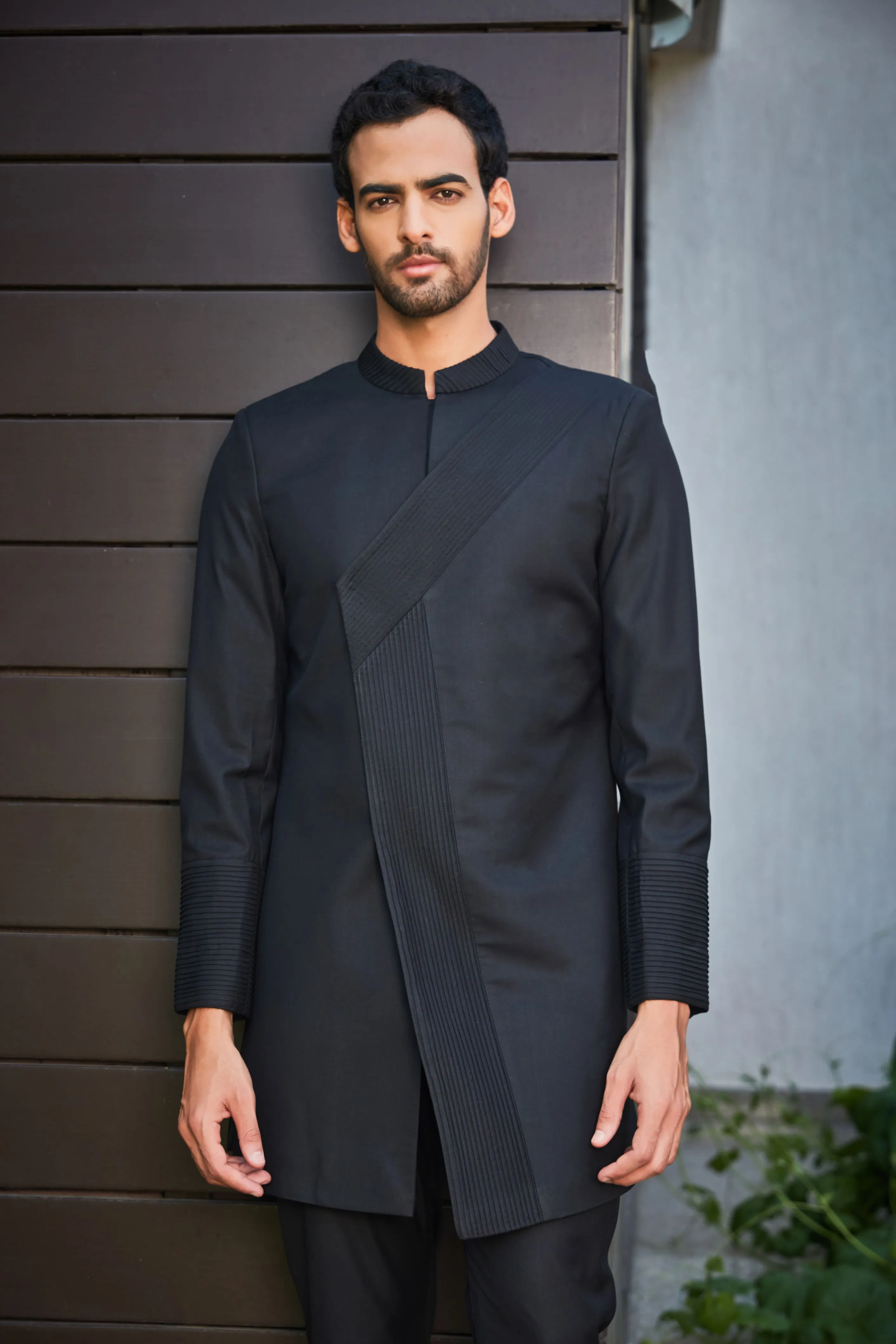 Dejon- Black Indo-western set