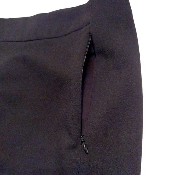 Diane Von Furstenberg DVF Pencil Skirt with Pockets, Size 2, Black NWOT