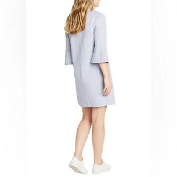 Draper James Women's Seersucker Ruffle Shift Dress