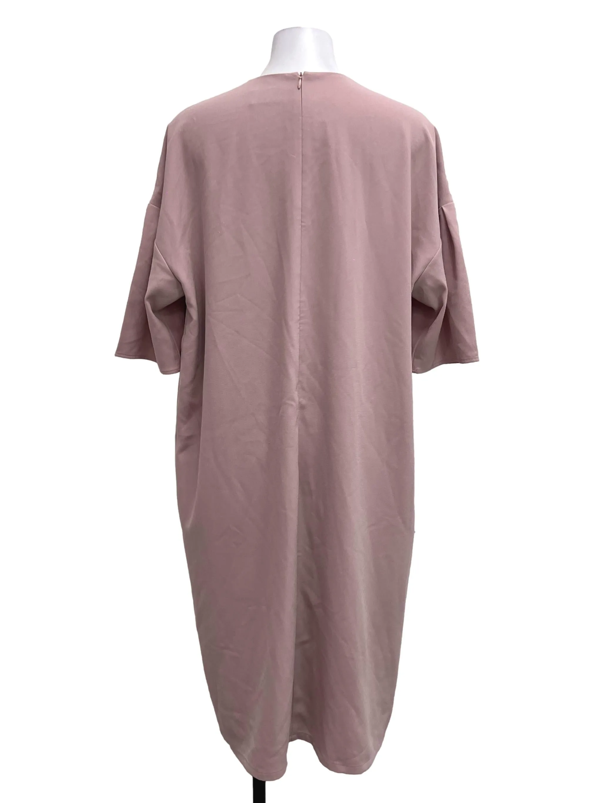 Dusty Pink Shift Dress