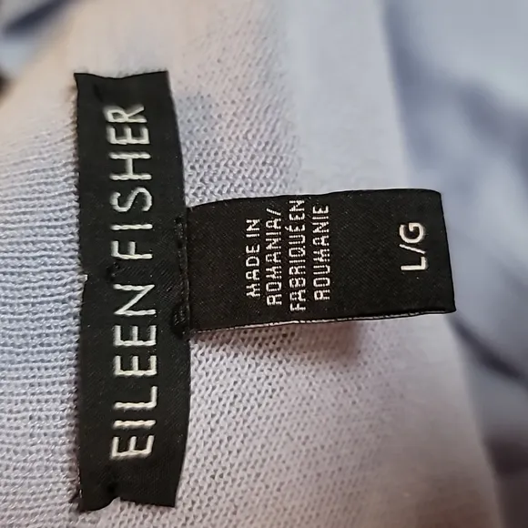 Eileen Fisher V-Neck Lightweight Sweater Size Large NWOT