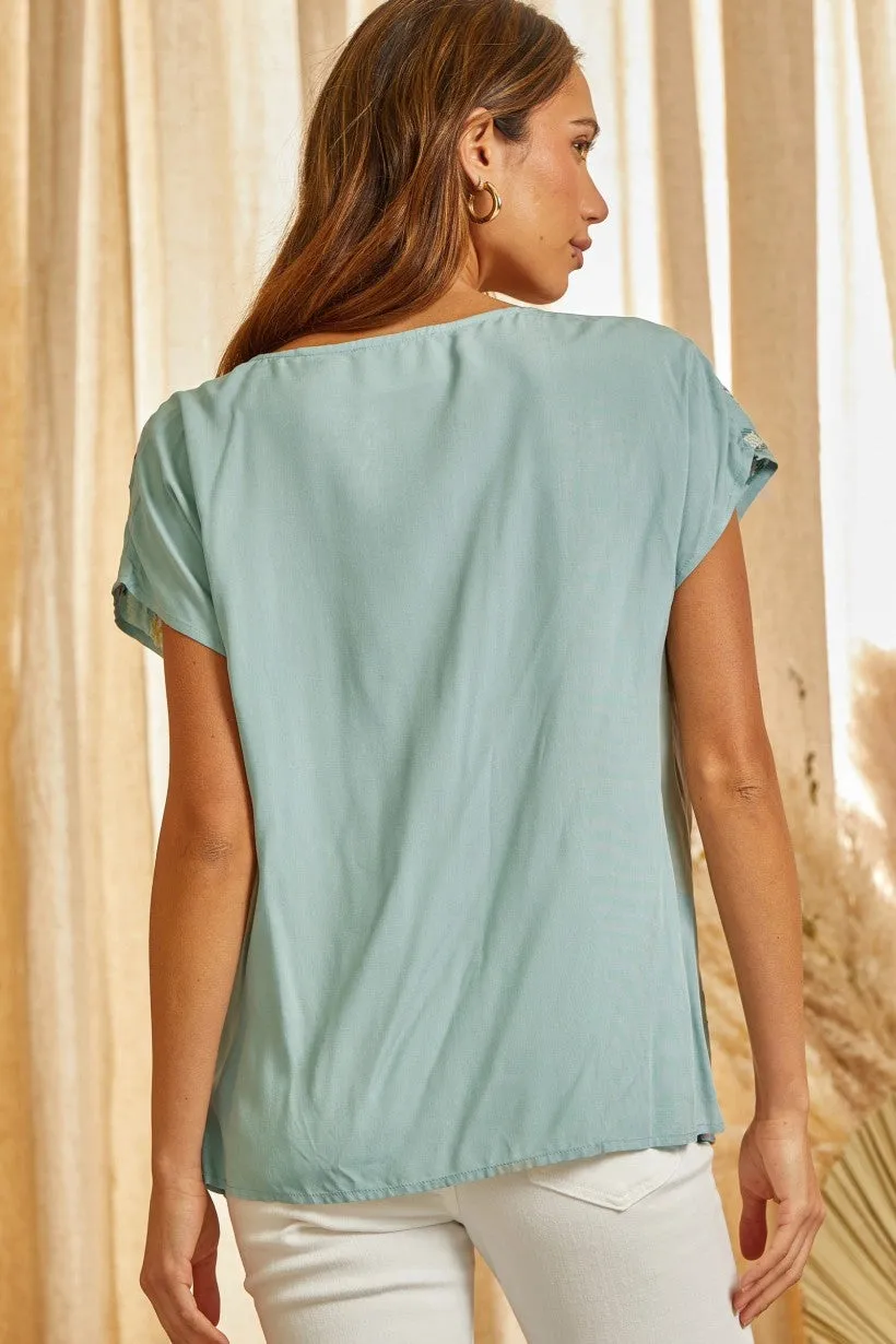 Elaine Embroidered Blouse