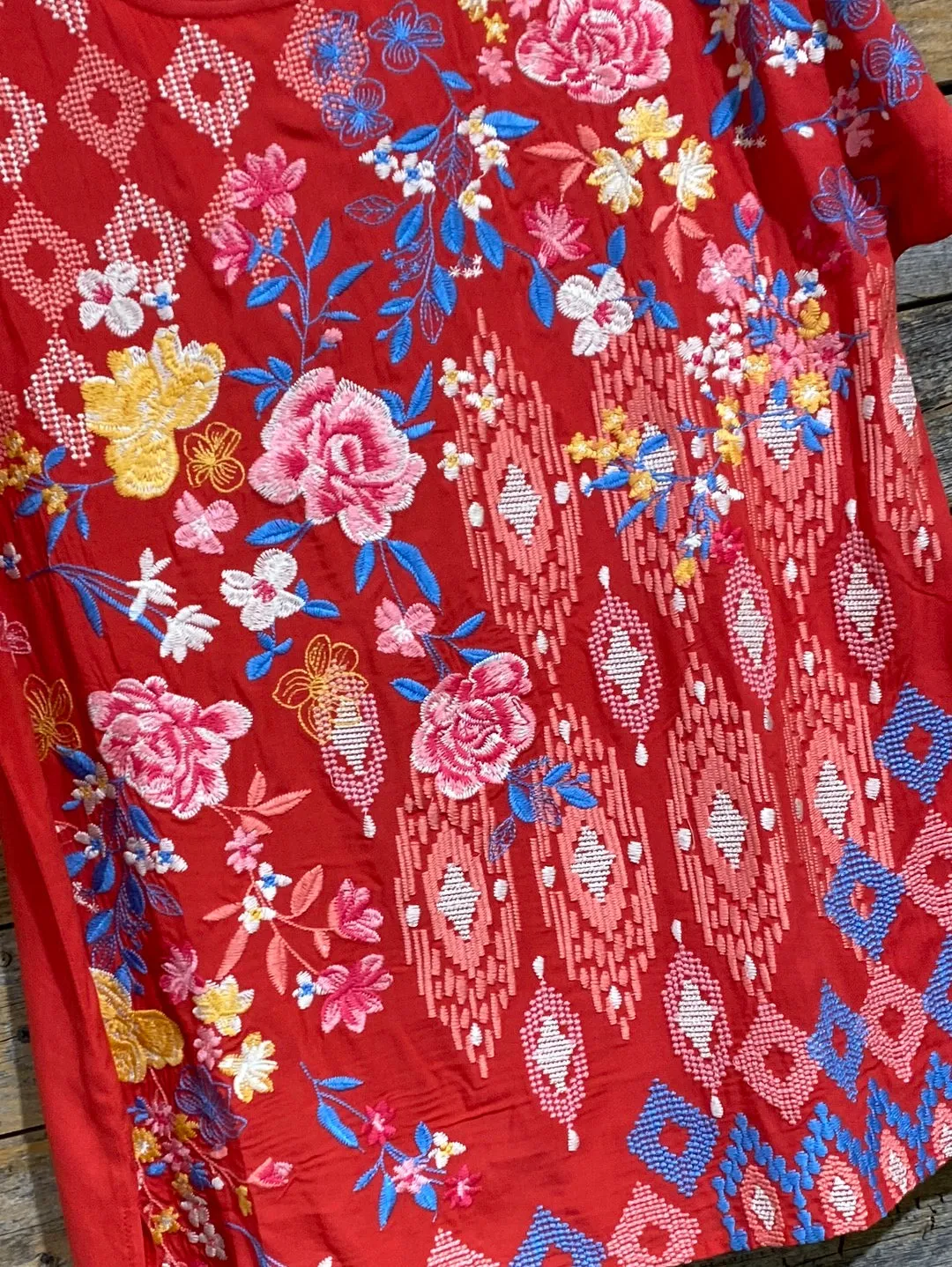 Elaine Embroidered Blouse