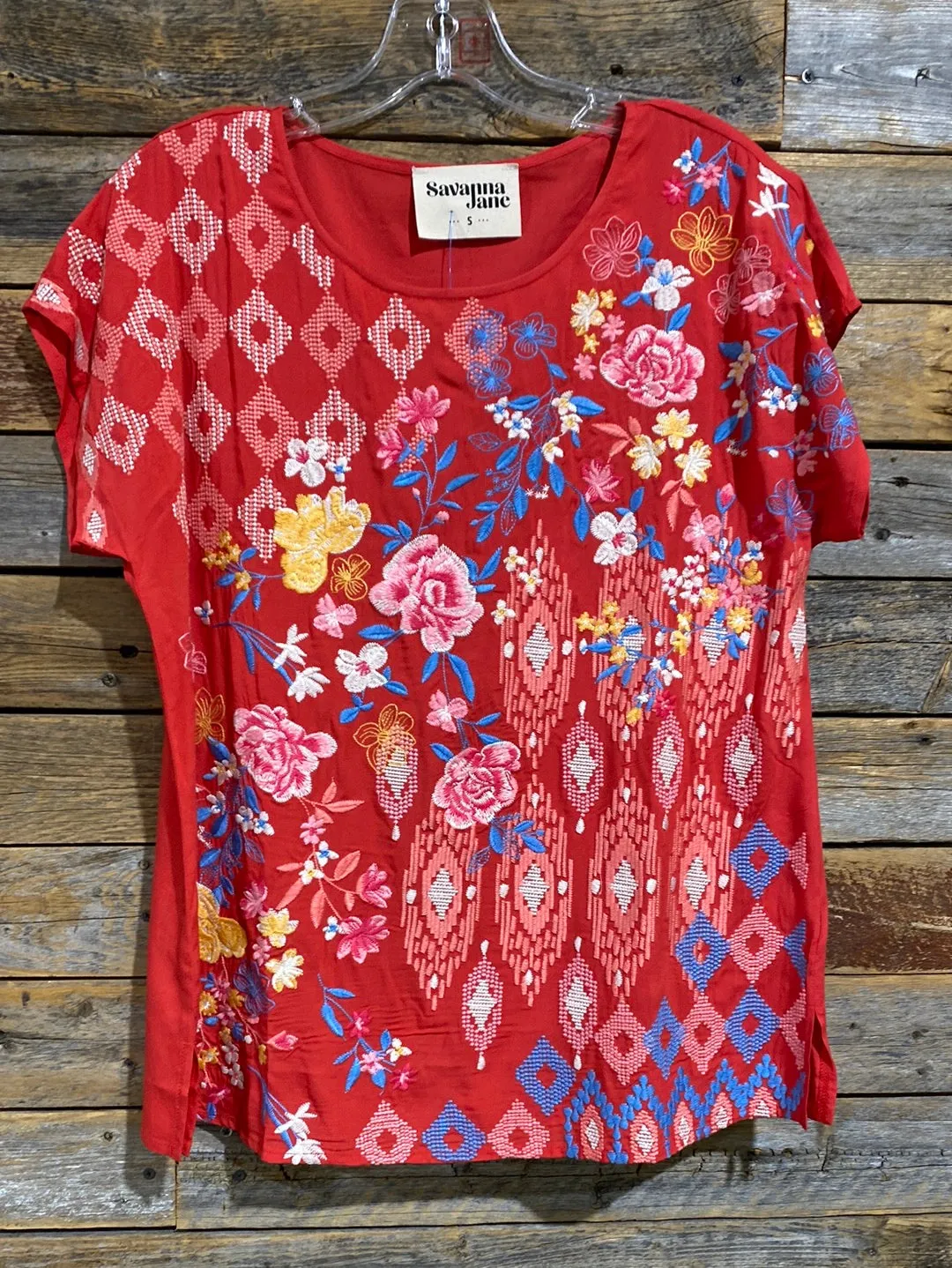 Elaine Embroidered Blouse