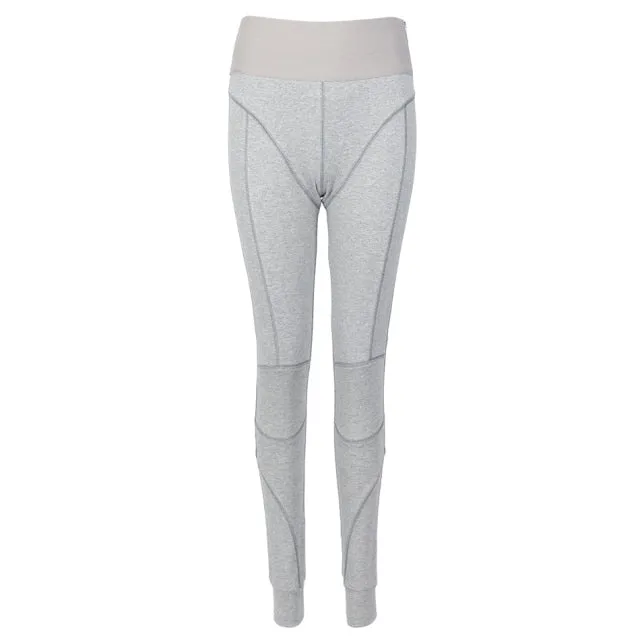 Elastic Crop Top Legging Pants Set