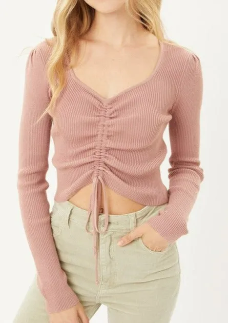 EMERY top (Mauve)
