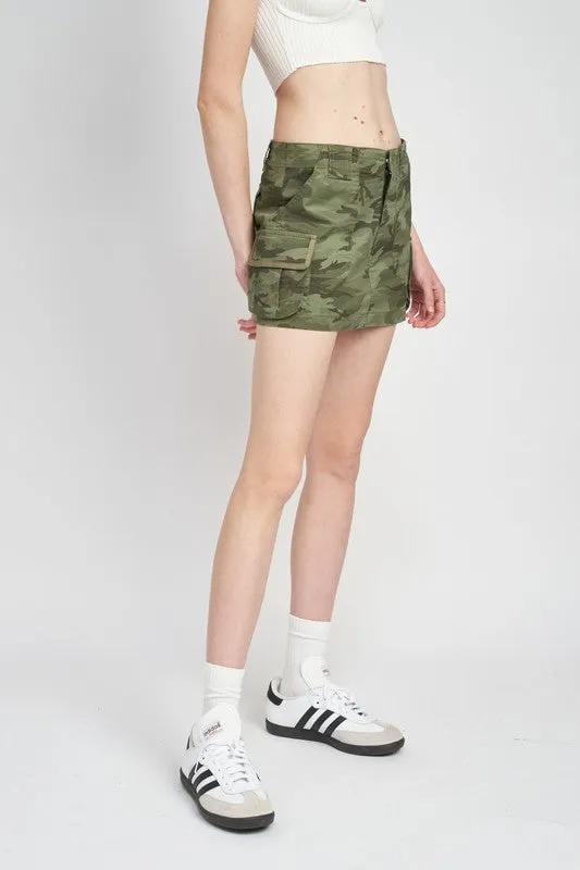 Emory Park CARGO MINI SKIRT