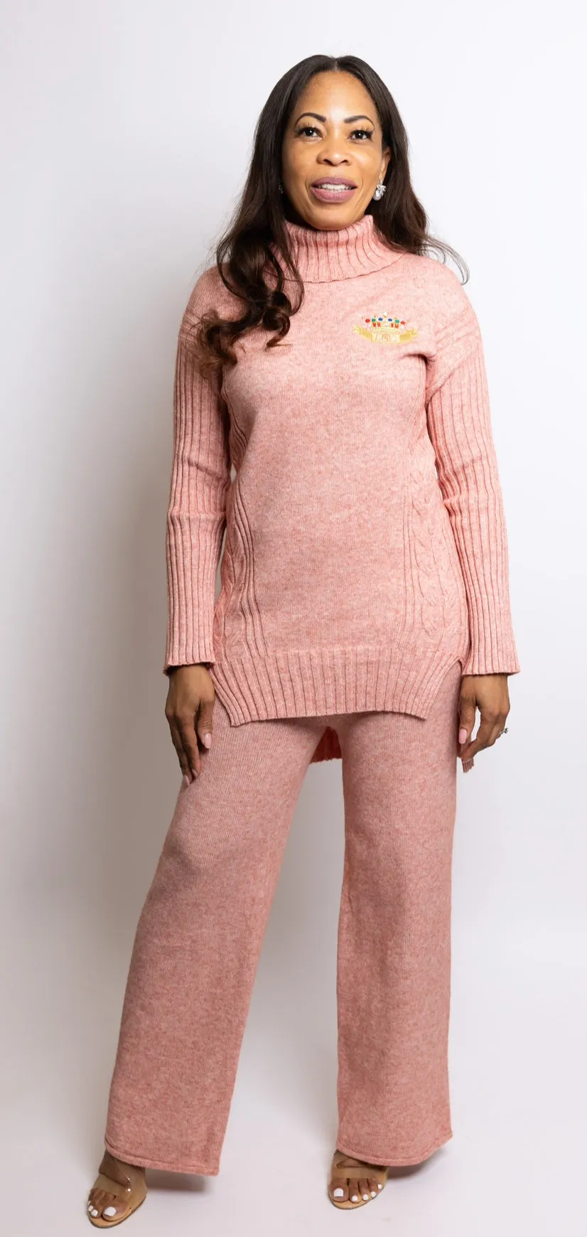 Erica’s Knitted Pant Set
