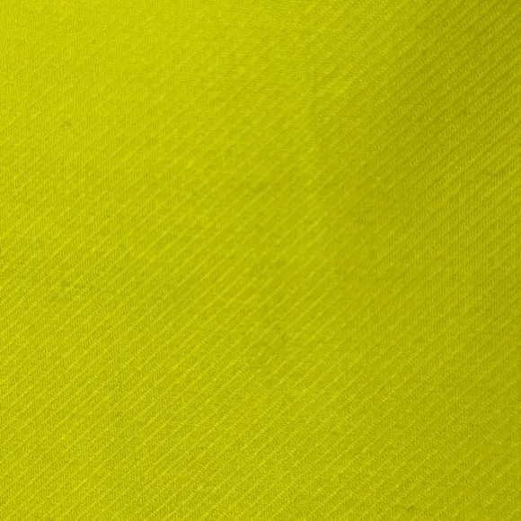 EUC J Crew No. 2 Pencil Career Skirt Double Cotton Neon Yellow Lime🍋‍🟩 Size 6