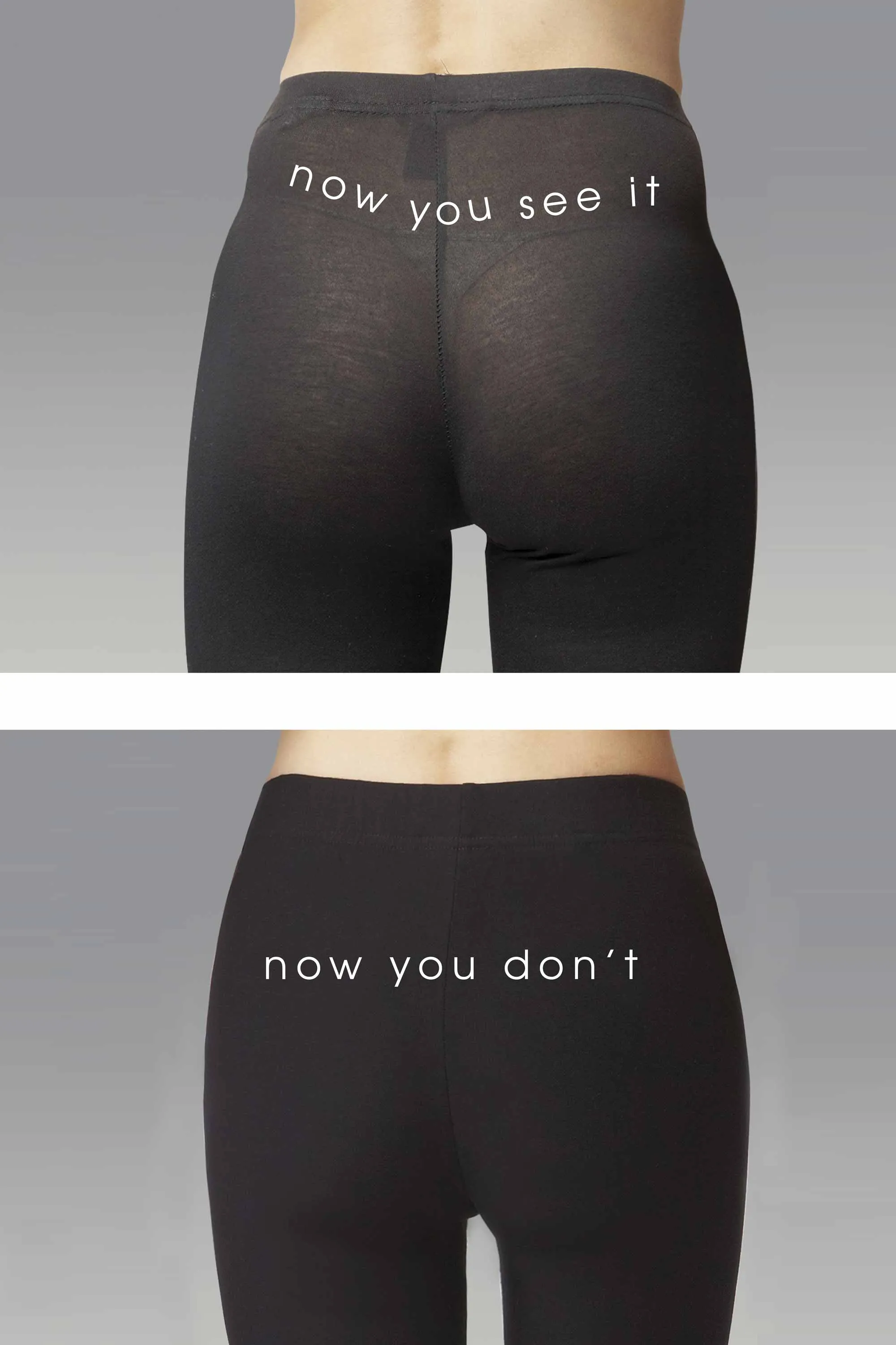 Extra Strong Compression Bootcut with Figure Firming and Fold Down Waist Black