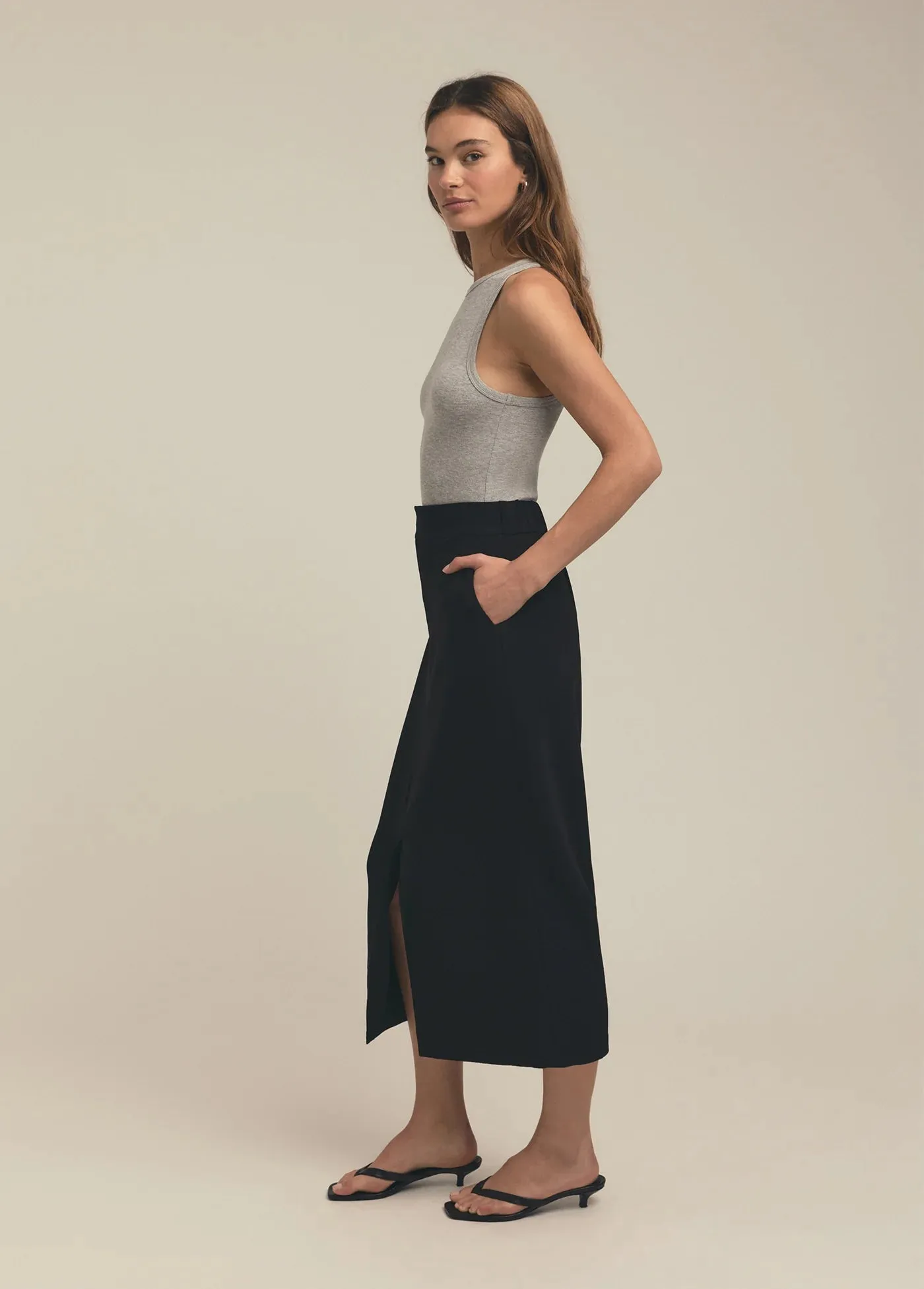 Favorite Daughter The Meyer Skirt Black