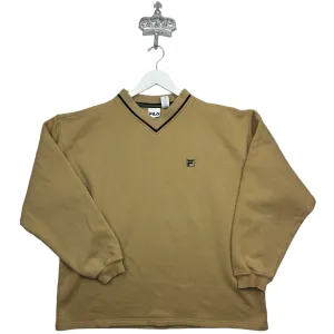 FILA V-NECK SWEATER - (XXL)