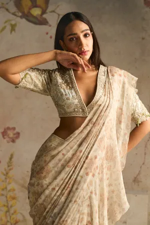 FLAMBOYANCE SAREE SET