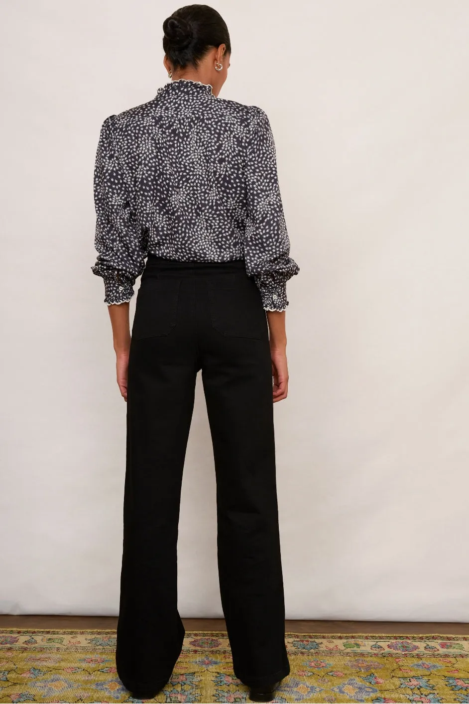 Flossie Flare Jean - Black
