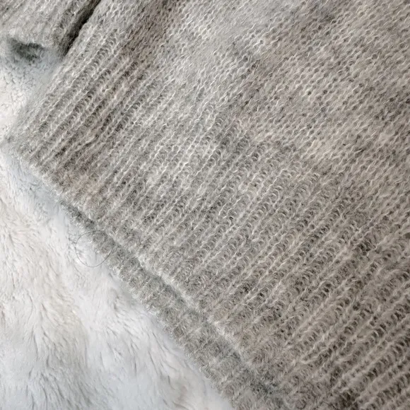 FREE PEOPLE Gossamer V-Neck Alpaca Wool Sweater