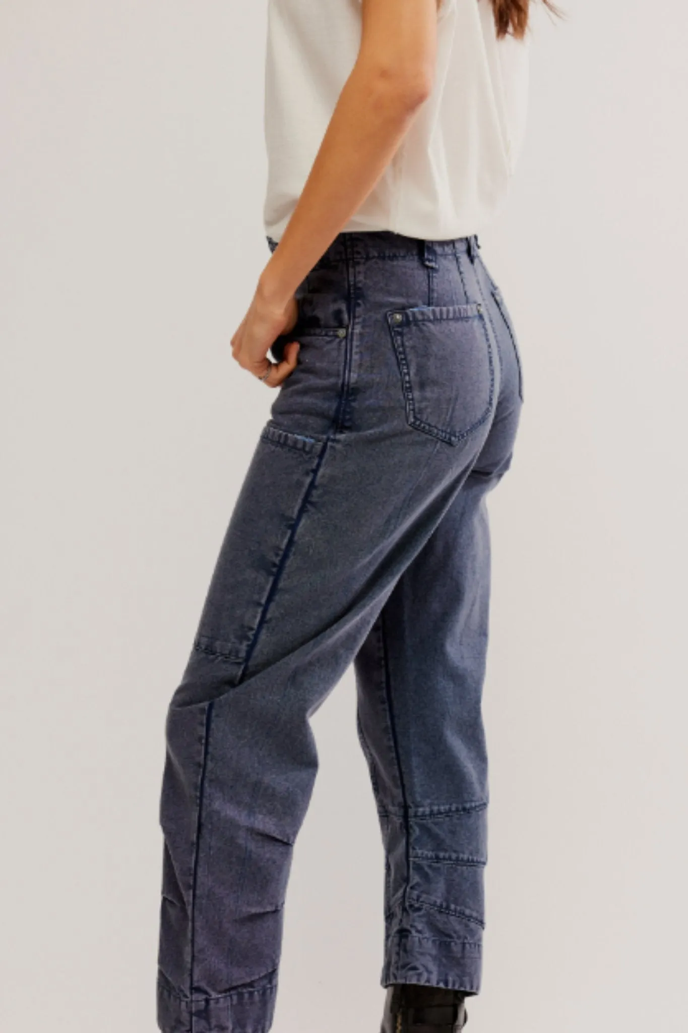 Free People: Supersonic Slim Pant in Big Dipper