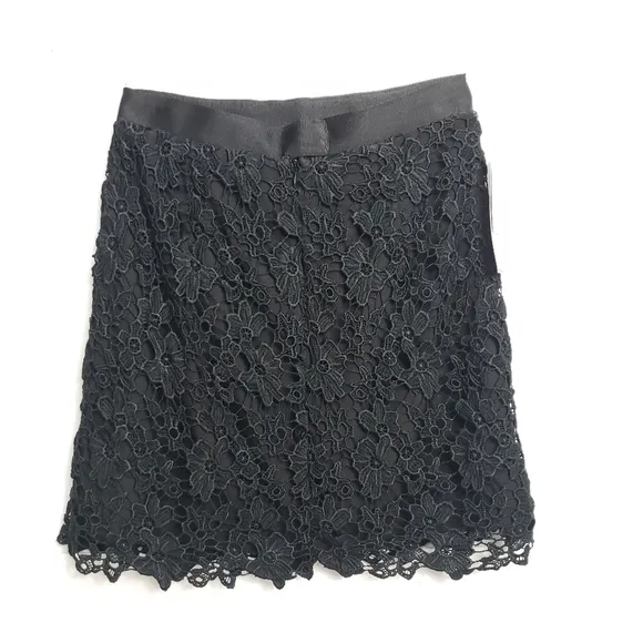 FRENCH CONNECTION Lace Mini Skirt, Size XSMALL (4)