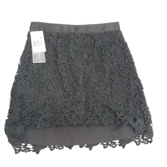 FRENCH CONNECTION Lace Mini Skirt, Size XSMALL (4)